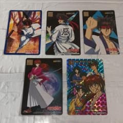 るろうに剣心 カード□5枚セット - メルカリ