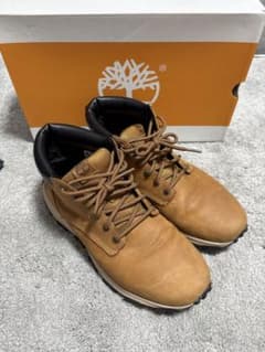 Timberland ブラウン ハイカットブーツ 箱付き - メルカリ