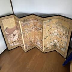 御即位式図'屏風「明正天皇御即位式図屏図」監修 ネルソン・アトキンス