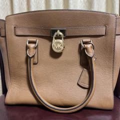MICHAEL KORS ブラウン ハンドバッグ - メルカリ