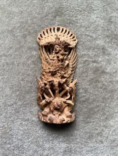 インドネシア バリ島 木彫 彫刻 ハンドメイド ガルーダ ヴィシュヌ神