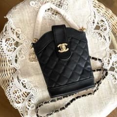 CHANEL ブラック キルティング ミニバッグ 2way ノベルティ - メルカリ