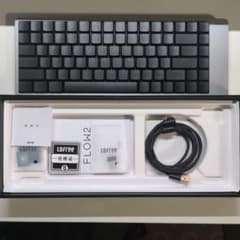 lofree flow2 キーボード ロープロファイル スペースグレー 84キー