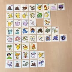 ポケモンパン デコキャラシール 第1弾〜第10弾 銀枠 48枚セット - メルカリ