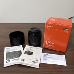 SONY E50mm F1.8OSS SEL50F1.8 Eマウント単焦点レンズ - メルカリ