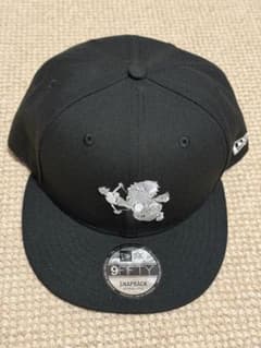 会場限定品！ 中谷潤人×New Era コラボ9FIFTY ブラックキャップ - メルカリ