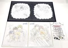 ◎岩鳶＆鮫柄学園 複製原画色紙アルバム Free!ES 七瀬遙 松岡凛 山崎宗