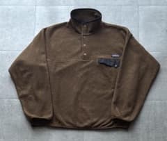 90s ジャマイカ製 パタゴニア シンチラ スナップT ブラウン Lサイズ