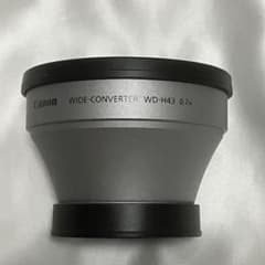 Canon WD-H43 WIDE-CONVERTER ワイドコンバーター - メルカリ