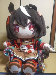 どきゅーと キタサンブラック 超特大 ぬいぐるみ - メルカリ