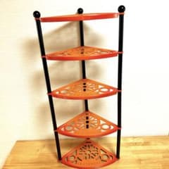 Le Creuset ルクルーゼ ポットスタンド 5段 オレンジ ラック - メルカリ