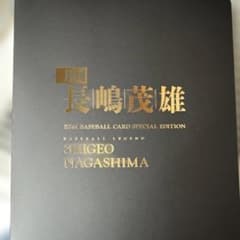 長嶋茂雄 ベースボールカード特別版 24枚セット 特製カードフォルダー