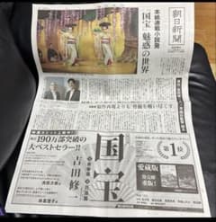 朝日新聞 本紙連載小説「国宝」特集 記念号外 - メルカリ