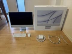 Apple iMacシルバーM1チップRAM16GB SSD256GB - メルカリ