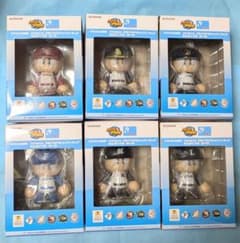 パワプロくん プライズアクションフィギュア パシフィック・リーグ 6種