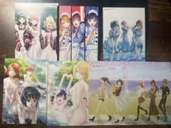 女神のカフェテラス】特典イラストカード7種セット☆ポストカード