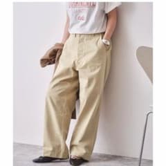 直筆のサイン入り！spick&span Higuchi×S チノワイドパンツ - メルカリ