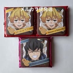 鬼滅の刃 バレンタイン ホワイトデー ギフト缶バッジ 善逸 伊之助 缶