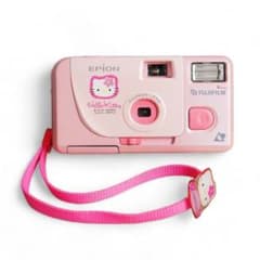 希少】富士フィルム ハローキティ フィルムカメラ 美品 最新キティ