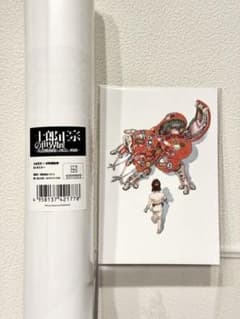 士郎正宗の世界展 AKIRA 攻殻機動隊 ポスター、ポストカードセット