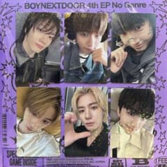 BOYNEXTDOOR No Genre weverse特典トレカ 6枚セット‼️ - メルカリ