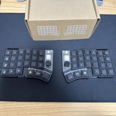 し*。様 Cornix LP 無線分割キーボード ブラック lofree spe - メルカリ