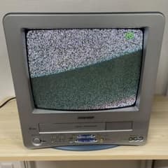 シャープ ブラウン管テレビ テレビデオ 14インチ - メルカリ
