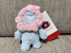 ミャクミャク カラー マスコット ブルー キーホルダー パステル 万博