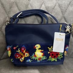 学校 フェイラー2025 ショルダーバッグ ハイジ ネイビー web 銀座店