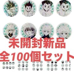 HUNTER×HUNTER オールスター缶バッジ ハンターハンター 全100個 - メルカリ