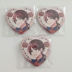 にじさんじ Rose Valentine ランダムハート型缶バッジ 甲斐田晴 | Shop