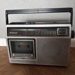 昭和レトロ】ナショナル ラジカセ RX-1230 - メルカリ