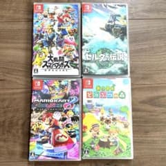 Nintendo Switch ソフト4本 新品未開封 - メルカリ