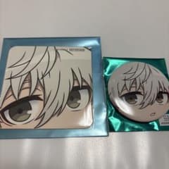 ブルーロック スマイルベースカフェ 特典 コースター 缶バッジ 凪誠