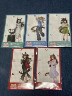 ウマ娘 トラベルポップアップストア アクリルスタンド 5種類セット