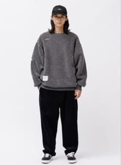 未使用 WTAPS BC / SWEATER / POAC ブラック 03 L - メルカリ