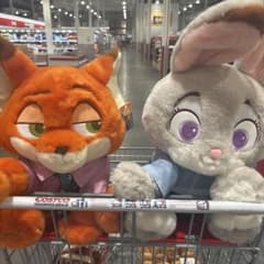 即日配送 新品ズートピア2 ジュディ ニック ぬいぐるみコストコ