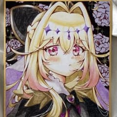 手描きイラスト 名探偵プリキュア キュアアルカナ•シャドウ ファン