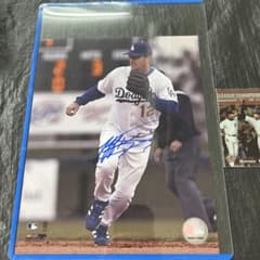 MLB ジェフ ケント 直筆サイン入りフォト ロスアンゼルスドジャース
