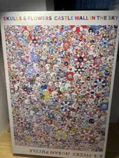 村上隆 フラワー SKULLS & FLOWERS パズル - メルカリ