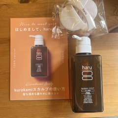 haru 黒髪スカルプシャンプー400ml - メルカリ