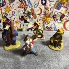 東京ディズニーランド スプラッシュマウンテン フィギュア4体セット