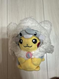 ポケモンセンター ポンチョを着たピカチュウ マスコット メガ
