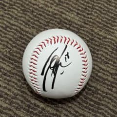 北海道日本ハムファイターズ 達孝太 直筆サインボール 沖縄キャンプ