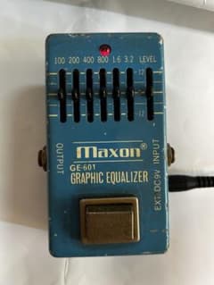 日本製2way電源 MAXON GE-601 グラフィックイコライザー 初期物 - メルカリ