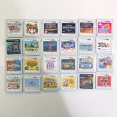 Nintendo 3DS ソフト カセット 24本 セット - メルカリ