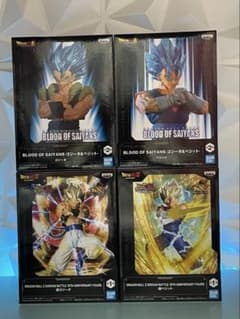 未開封】ベジット＆ゴジータ フィギュア 4種セット - メルカリ