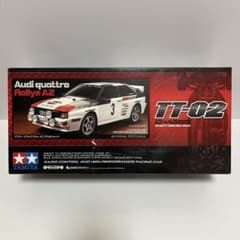 タミヤ 1/10RC アウディ クワトロ ラリー A2 (TT-02シャーシ) - メルカリ