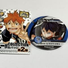 ハイキュー 影山飛雄 コレクション缶バッジ 第2弾 - メルカリ