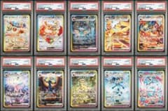 PSA10 図鑑順 10連番 テラスタルフェス ブイズ SAR イーブイ進化 ②